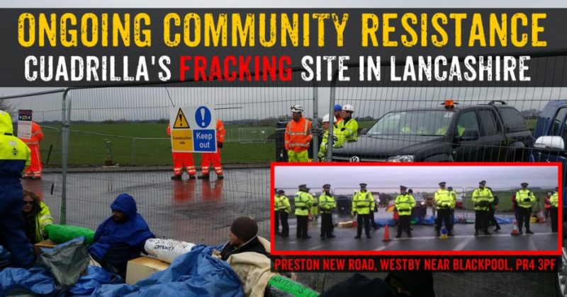 Government Refuses To Fund Police Fracking Costs