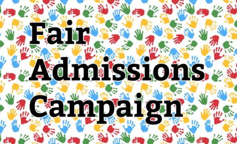 Fair admission campaign