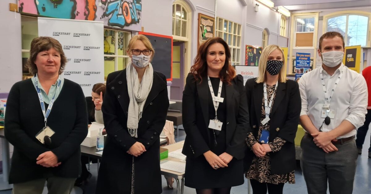 Fleetwood Jobcentre’s Jobs Fair Cat Smith Cat Smith