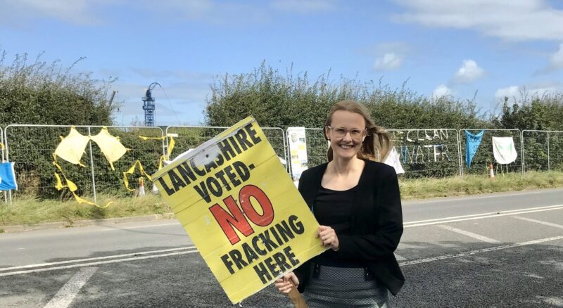 Cat Opposes Fracking