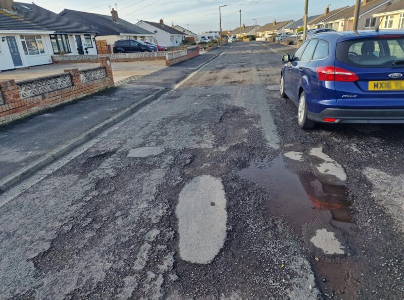 Inglewood Close Road Condition